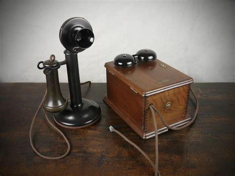 1915 western electric antique telephone ringer box|A Circa 1915 Western Electric Telephone and Ringer.